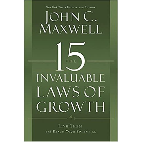 cover for 15 invaluable laws of growth