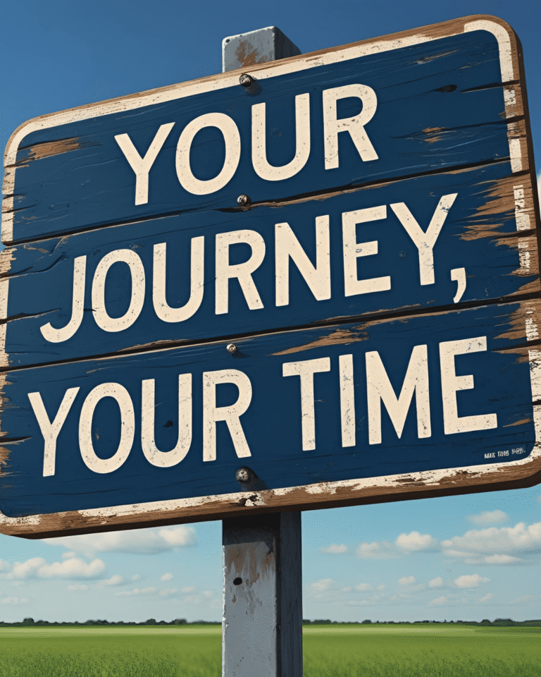 your journey your time