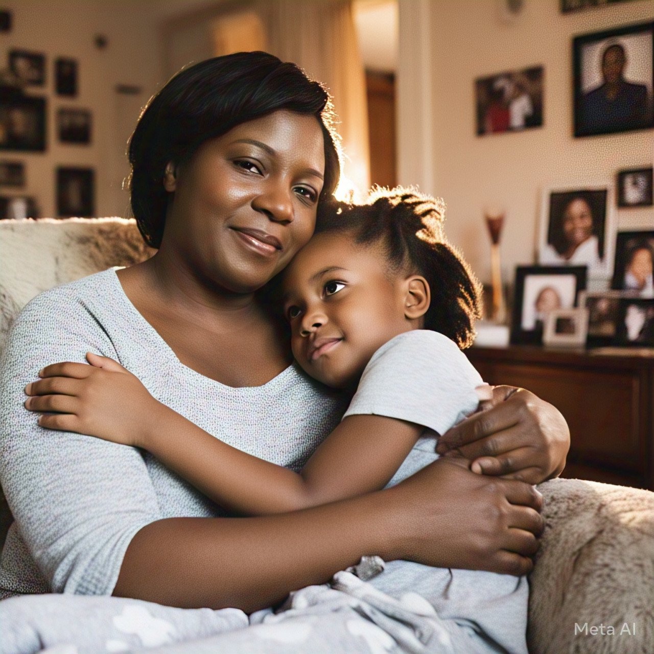 mum and daughter moment